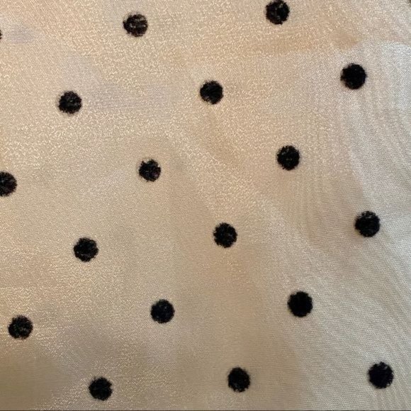 Betsy & Adam White Polka Dot Dress - Picture 12 of 15